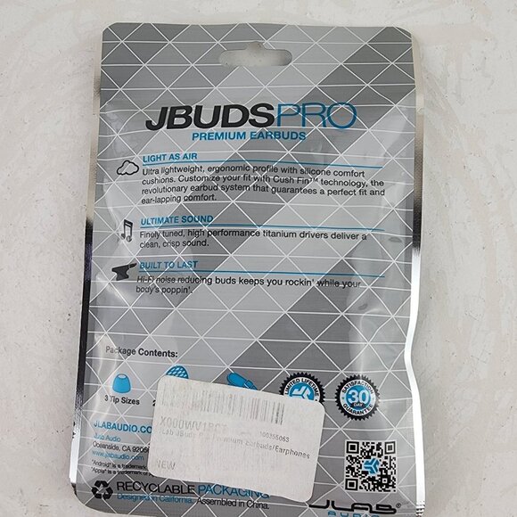 JlabAudio JBudsPro Premium Earbuds with Universal Mic Track Control NWT - Picture 2 of 2
